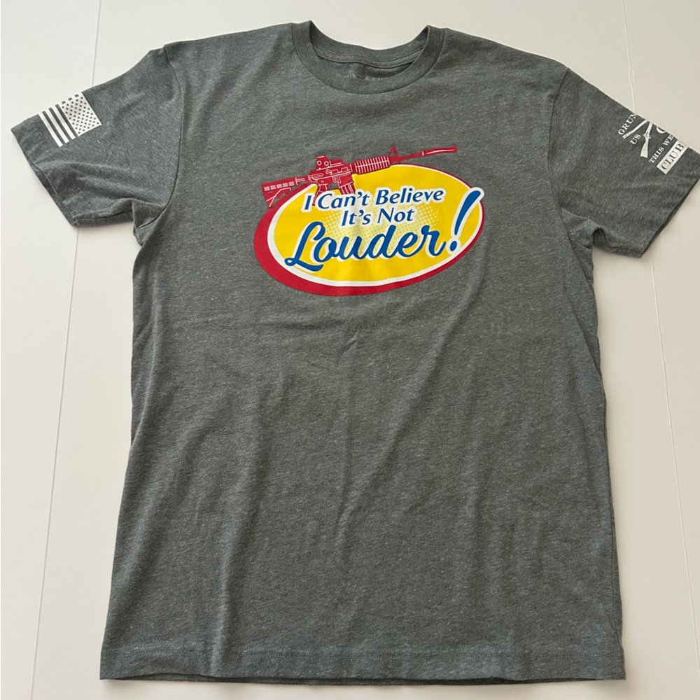 Grunt Style 2023 October Club Member I Can't Believe It's Not Louder T-Shirt Med